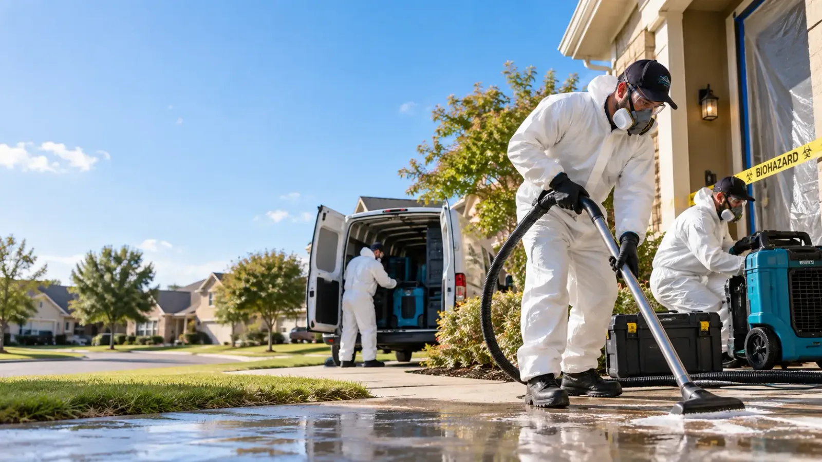 Biohazard Cleanup in Little Rock Air Force Base, AR